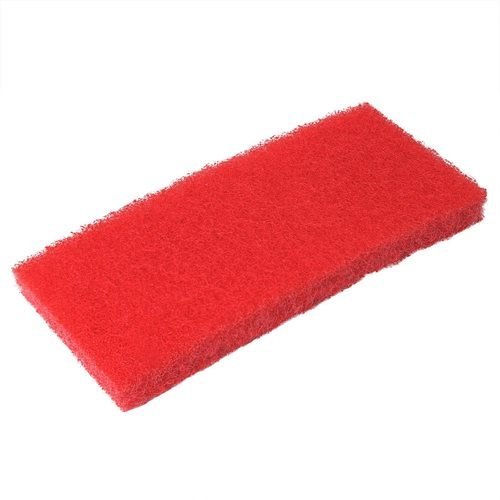 Professional Red Utility PadDesigned for Light duty scrubbingColour-coded for various strengths & applicationsIt can be used handheld or with a bug holderSize