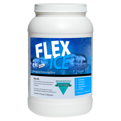 Bridgepoint Flex ICE 2.72Kg Powdered Neutralising Extraction Acid Rinse 6LBS