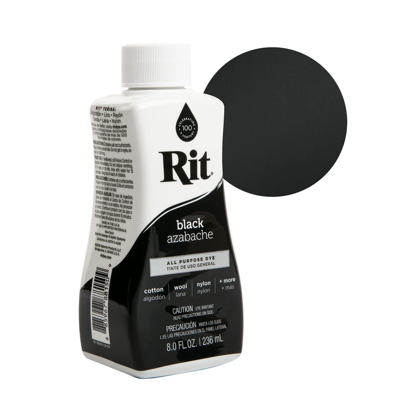 Rit Dye Liquid 8oz - Black
