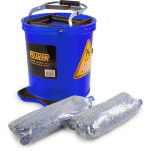 16L Mop Bucket & 2 Mop Heads
