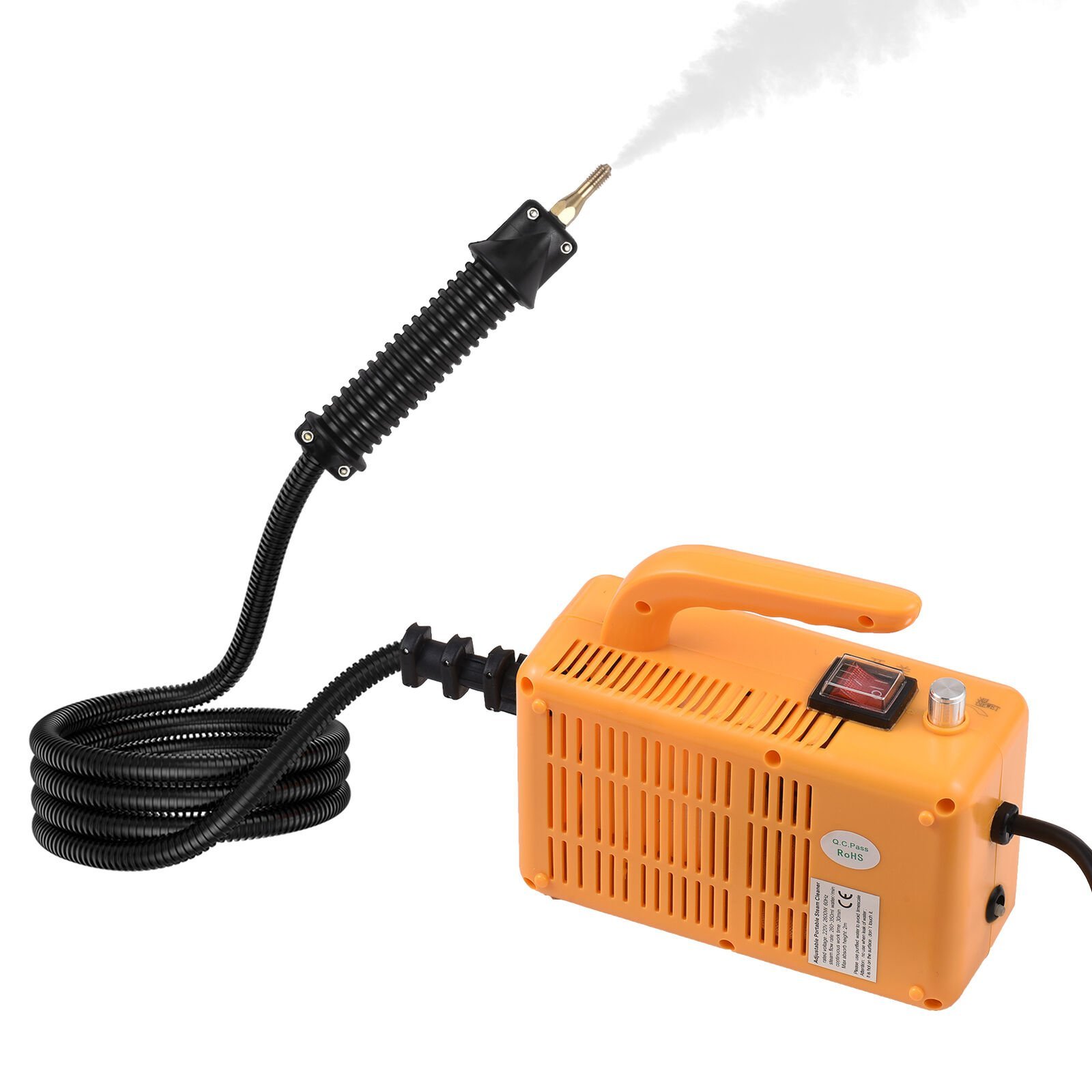 2600W Carpet Steam Cleaner Machine High-Pressure Steam Cleaner for Kitchen Car